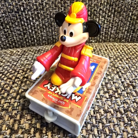 1998 Disney The Spirit Of Mickey VHS Train Car McDonalds Happy Meal Toy Vintage - Picture 1 of 5